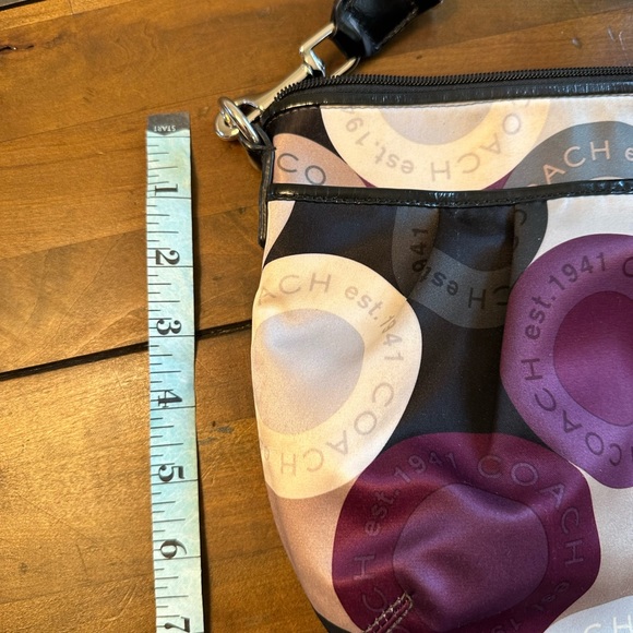 COACH Satiny Circle Crossbody Adjustable Strap - Picture 8 of 12